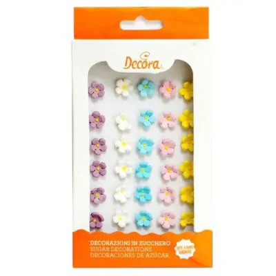 Zuckerblumen small mix 30 Stk.