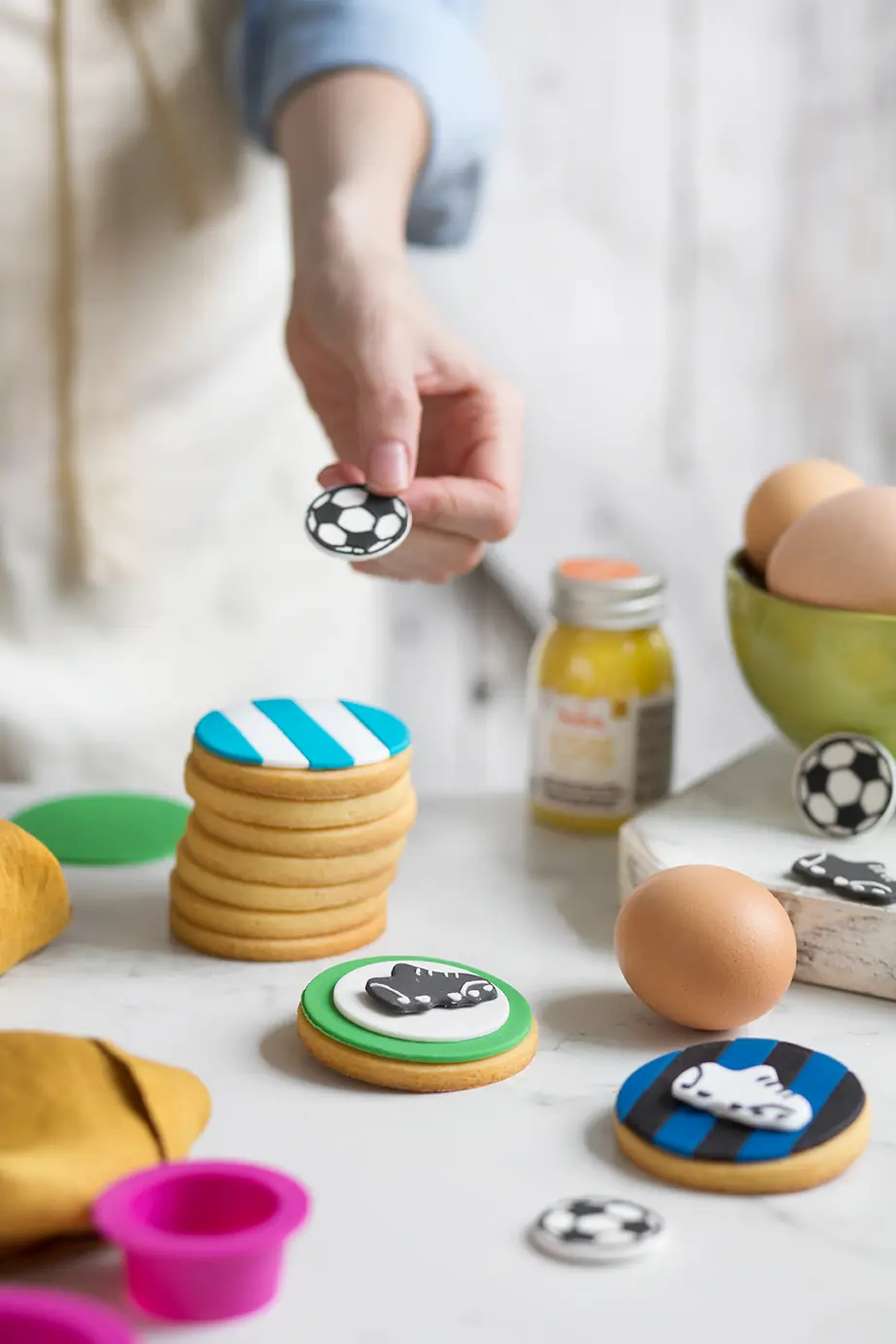 Zuckerfiguren Goal Kit – Bild 3