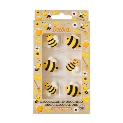 Zuckerfiguren Bienen