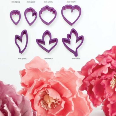 Decora Peony Cutters 7 teilig