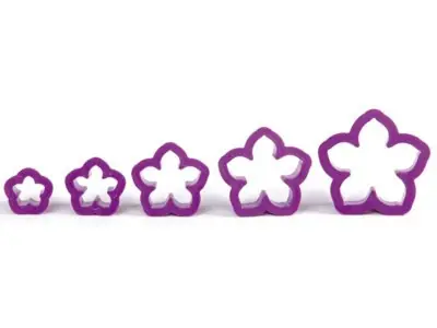 Petunia Cutters 5 teilig