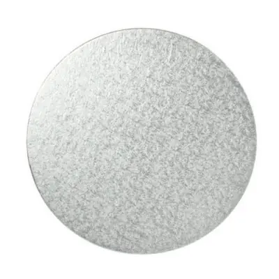 Cake Board rund silber 30cm
