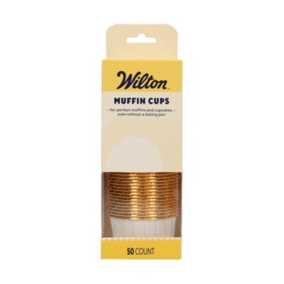 Papierbackförmchen Muffin weiß 50Stk.