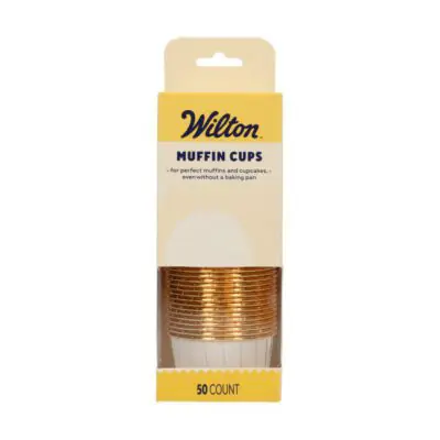 Papierbackförmchen Muffin weiß 50Stk.