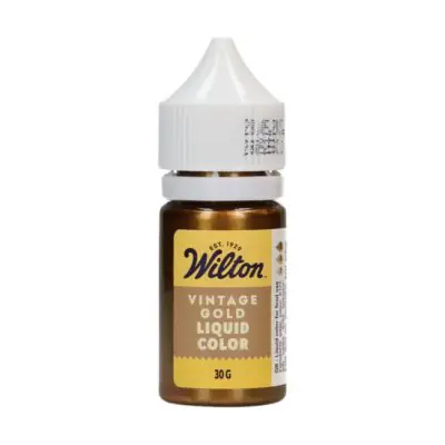 Wilton Liquid Colour Vintage Gold 30g