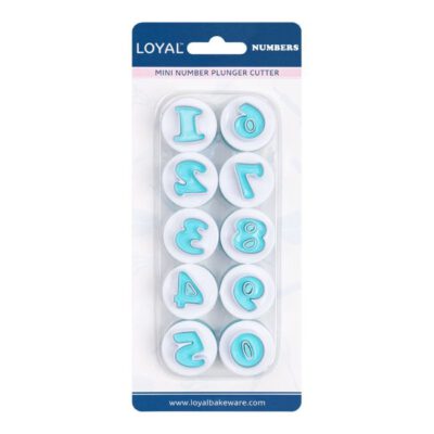 Plunger Cutter Set mini Numbers 0-9