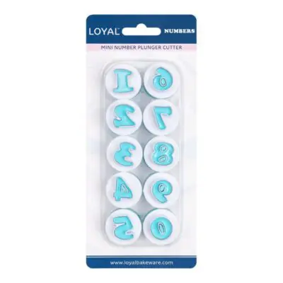 Plunger Cutter Set mini Numbers 0-9