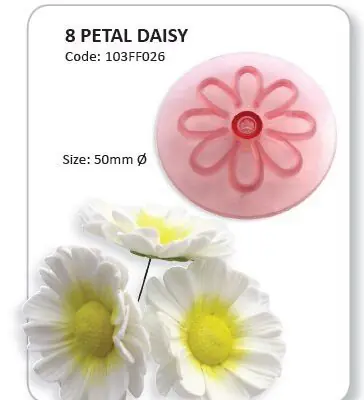 Eight Petal Daisy Cutter