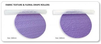 Rollers - Fabric Texture & Floral Drape