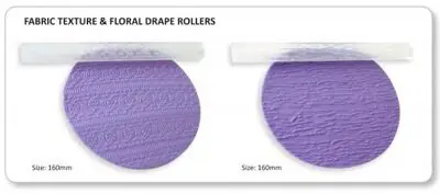 Rollers - Fabric Texture & Floral Drape
