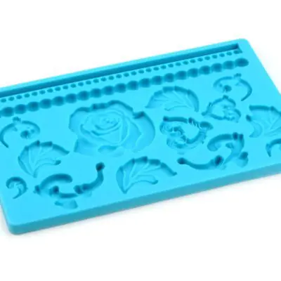 Silikonform Rose Standard