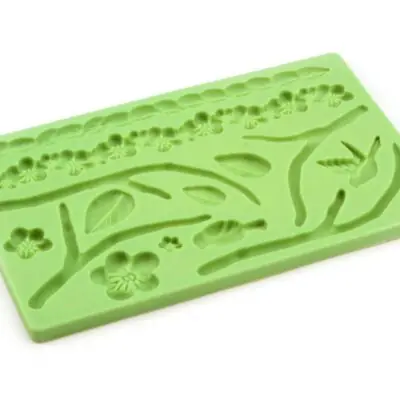 Silikonform Floral Standard