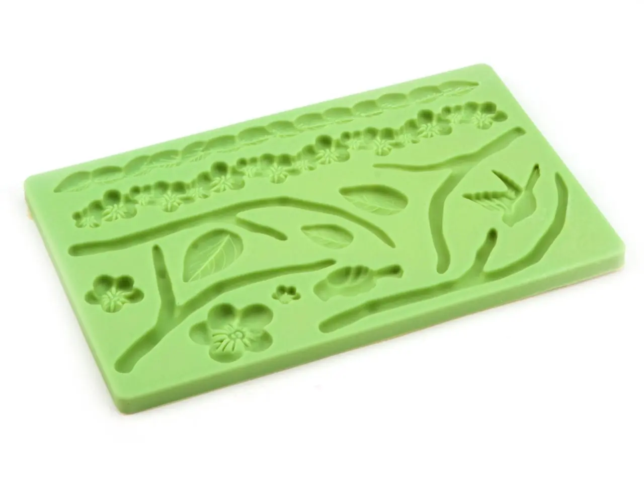 Silikonform Floral Standard