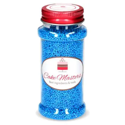 Zuckerperlen mini blau 90g