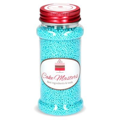 Zuckerperlen mini türkis 90g
