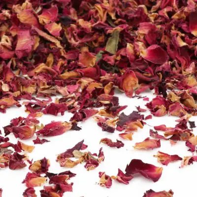 Rosenblütenblätter weinrot natur 8g