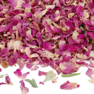 Rosenblütenblätter velvet natur 8g