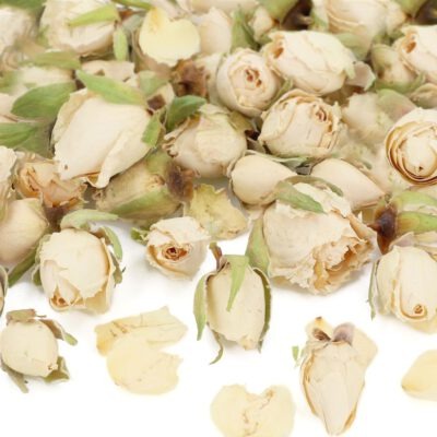 Rosenknospen weiß natur 10g