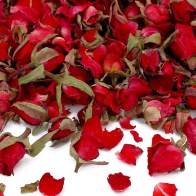 Rosenknospen rot natur 10g
