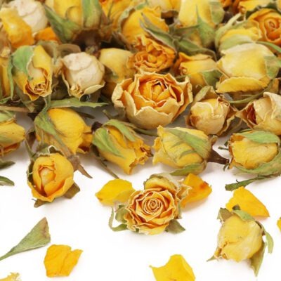 Rosenknospen gelb natur 10g
