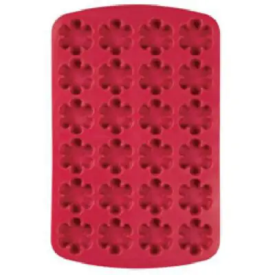 Silikonbackform Schneeflocken