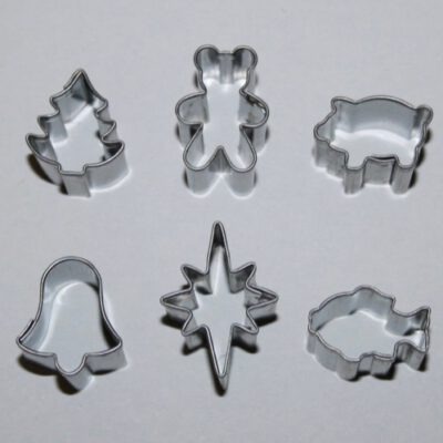 Garnierausstecher Mini Weihnachten 6Stk.