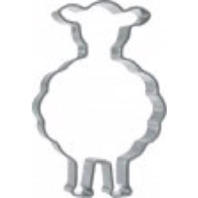 Ausstecher Lämmchen Hinterteil 67x45mm