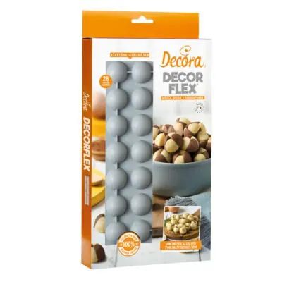 Silikonbackform Halbkugel 30 x 15 H mm