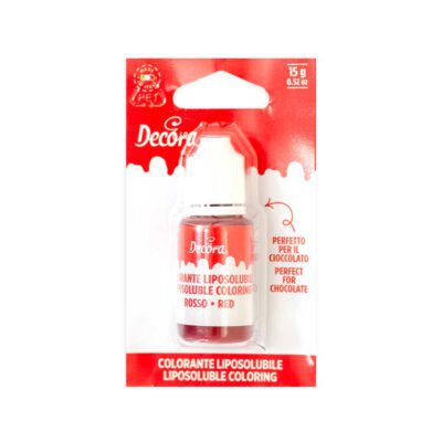Flüssigfarbe rot 15g fettlöslich/ liposoluble