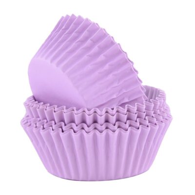 Papierbackform Purple 60 Stk.