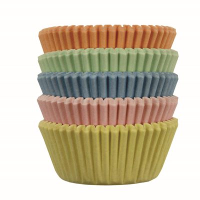 Mini-Papierbackform Pastell