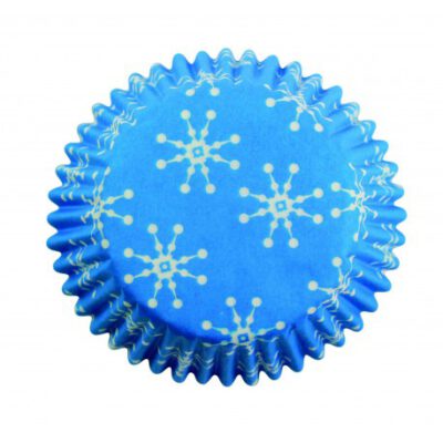 Papierbackform Schneeflocken