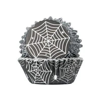 Papierbackform Foil Lined Halloween 30 Stk.