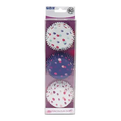 Papierbackform Foil Watercolour Dots Set/3 60Stk.