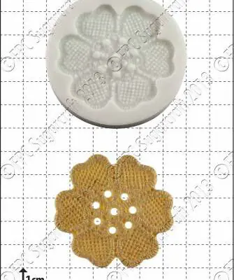 Silikonform Lace Rose