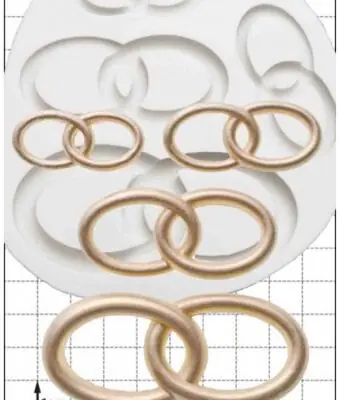 Silikonform Wedding Rings