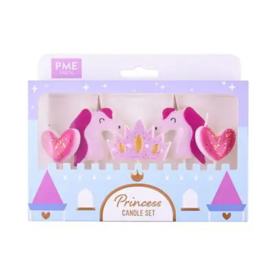 PME Kerzen Prinzessin 5Stk.