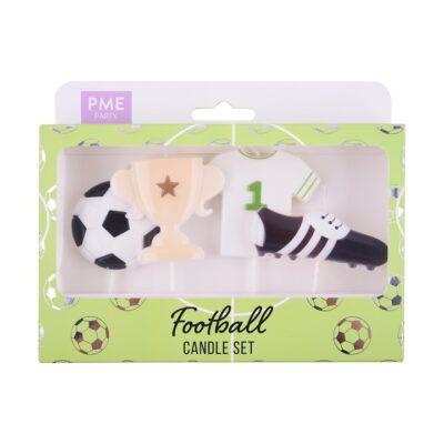 PME Kerzen Fußball 4Stk.
