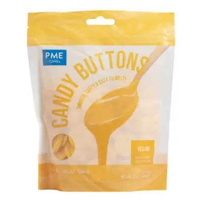 Candy Buttons gelb 340g
