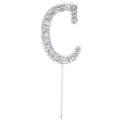 Diamant Dekor Buchstabe C