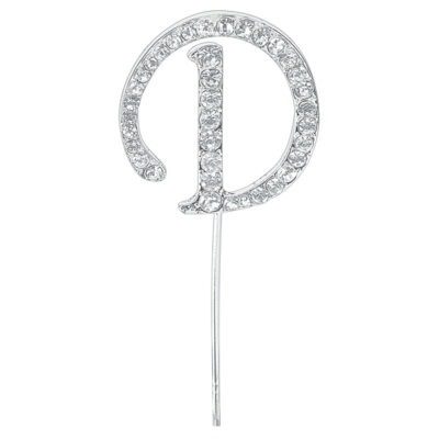 Diamant Dekor Buchstabe D
