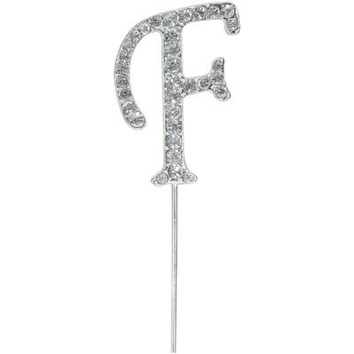 Diamant Dekor Buchstabe F