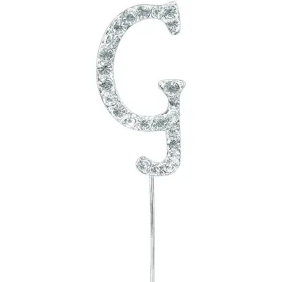 Diamant Dekor Buchstabe G