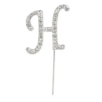 Diamant Dekor Buchstabe H