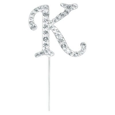 Diamant Dekor Buchstabe K