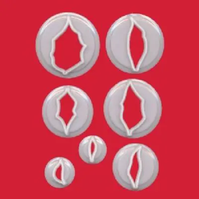 Ausstecher 'Weihnachtsstern' 7tlg.