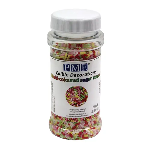 Multi coloured Sugar Strands
