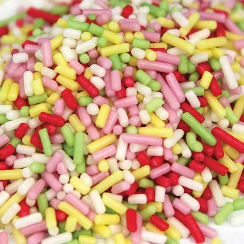 Multi coloured Sugar Strands – Bild 2