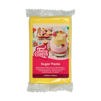 Funcakes Rollfondant Mellow Yellow 250g