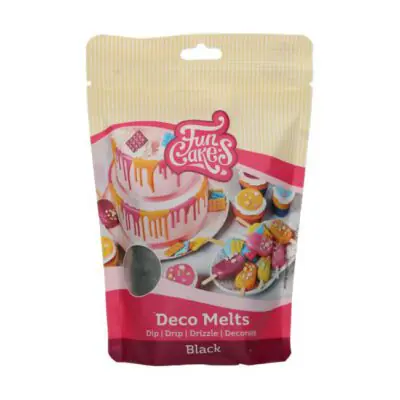 FunCakes Deko Melts Schwarz 250g